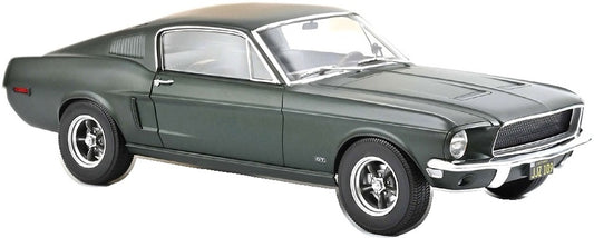 Ford Mustang Fastback Satin Green Metallic 1968 1:12 Norev Model