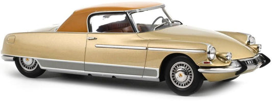 Available To Order – Citroen DS 19 Le Dandy 1964 Beige Metallic 1:18 Norev Model (NOV 181741)
