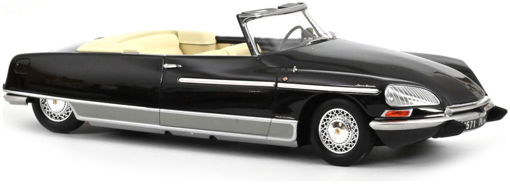 Available to Order – Citroen DS 21 Palm Beach 1968 Black 1:18 Norev Model (NOV 181746)