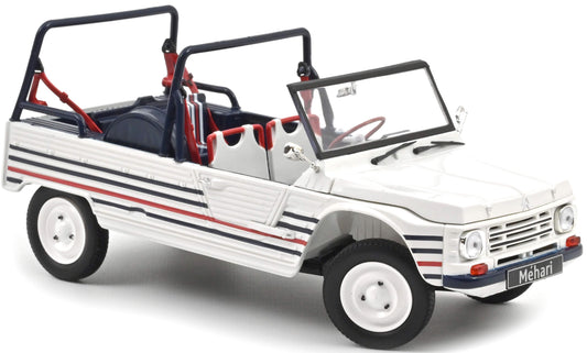 Available To Order – Citroen Mehari Blue White Red 2016 1:18 Norev Model (NOV 181805)