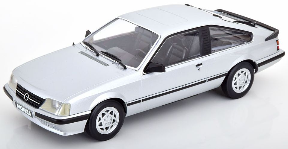 Available To Order – Opel Monza 3.0i 1985 Silver 1:18 Norev Model (NOV 183640)