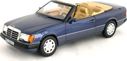 Available to Order – Mercedes 300 CE-24 Cabriolet 1990 Nautical Blue - Limited edition 1000pcs worldwide 1:18 Norev Model (NOV 183879)