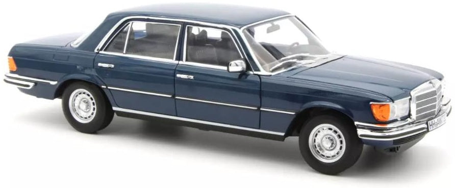 Mercedes Benz 350 SEL Hansa Blue 1979 1:18 Norev Model