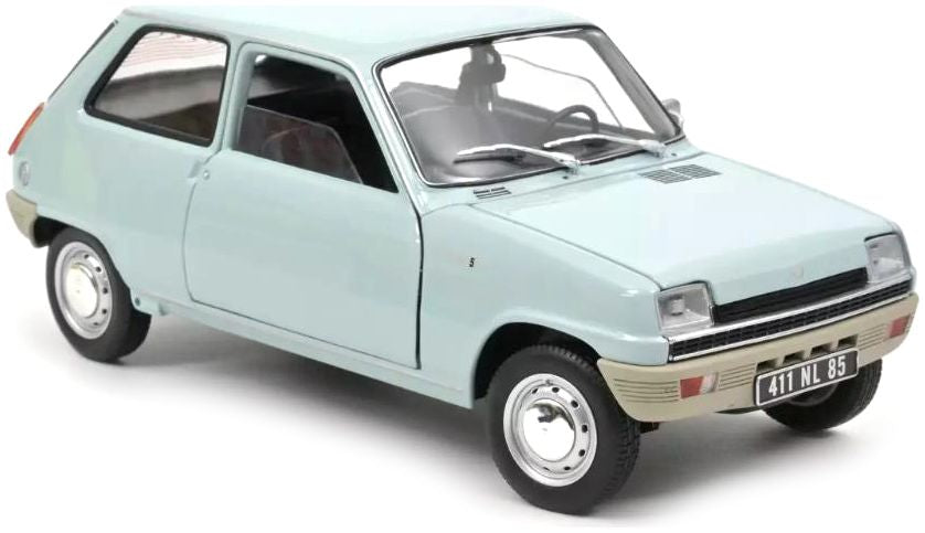 Available to Order – Renault 5 1972 Clear Blue 1:18 Norev Model (NOV 185380)