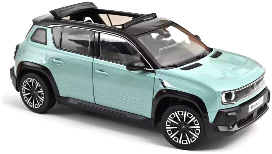 Available to Order – Renault 4 E-Tech 100% Electric Hauts de France Green 2025 1:18 Norev Model (NOV 185520)