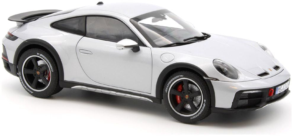 Available to Order – Porsche 911 Dakar Ice Grey Metallic 2023 1:18 Norev Model (NOV 187242)
