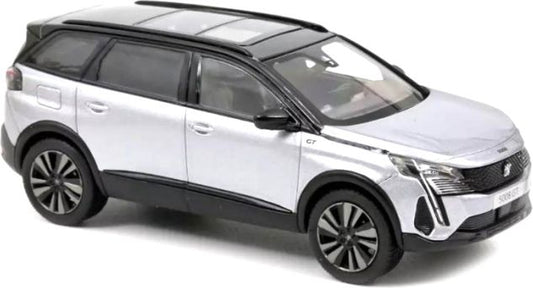Peugeot 5008 GT Black Pack 2021 Artense Grey 1:43 Norev Model