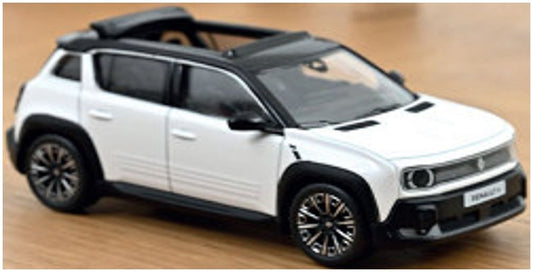 Renault 4 E-Tech Electric Glacier White 2025 1:43 Norev Model