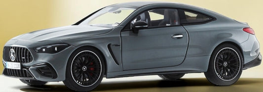 Available To Order – Mercedes AMG CLE 53 Coupe Alpine Grey 1:18 NZG Construction Models Model (NZG 110800059)
