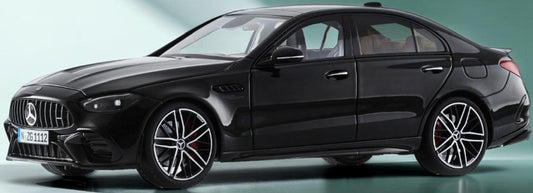 Available To Order – Mercedes AMG C 63 S E Performance Obsidian Black 1:18 NZG Construction Models Model (NZG 111200050)