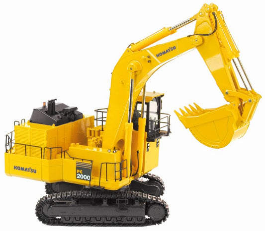 Komatsu PC2000-8 Mining Backhoe Excavator 1:50 NZG Construction Models Model