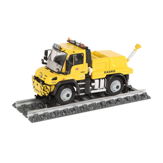Mb Unimog U 400, Two-Way Shunter 'Zagro' 1:50 NZG Construction Models Model