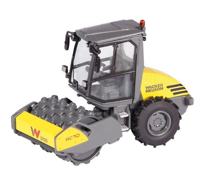 Wacker Neusson RC70, Compactor with Pad Foot 1:50 NZG Construction Models Model