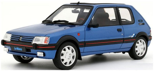 Available to Order – Peugeot 205 1.9 GTI Le Mans Miami Blue 1991 1:18 (OTT 1153)