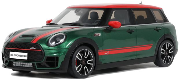 Available to Order – Mini Clubman (F54) JCW British Green 2021 1:18 (OTT 1168)