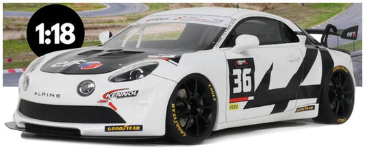 Available To Order – Alpine A110 GT4 + White Ultimate GT Endurance Cup 2024 1:18 (OTT 1201)