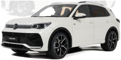 Available to Order – VW Tiguan E TSI R-Line Oryx White Pearl L0K1 2024 1:18 (OTT 1219)