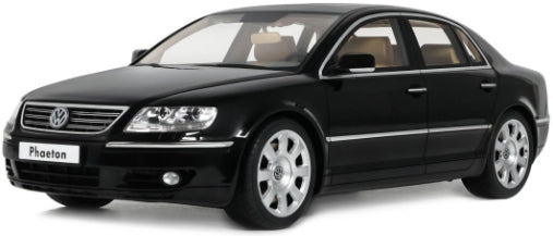 VW Phaeton 6.0 W12 Black L041 2005 1:18 Otto Mobile Model