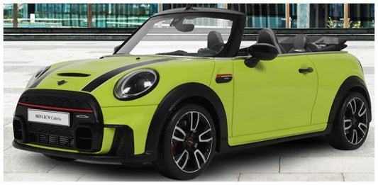 Available to Order – Mini JCW Cabrio Zesty Yellow C5H 2021 1:18 (OTT 1303)