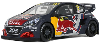 Peugeot 208 WRX S.Loeb Belgium GP 2018 1:18 Otto Mobile Model