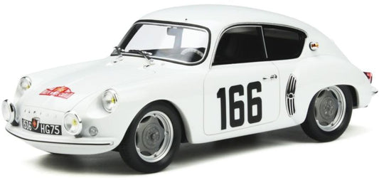 Available To Order – Alpine A106 Rallye Monte Carlo 1960 White #166 1:18 Otto Mobile Club Model (OTT 543)