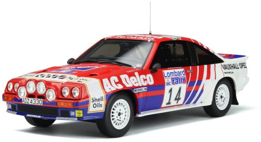 Available To Order – Opel Manta R RAC Rally 1985 Jimmy McRae 1:18 Otto Mobile Club Model (OTT 932)