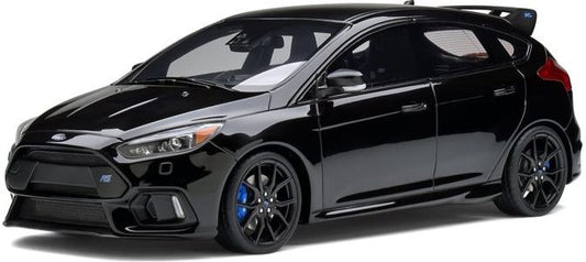 Available To Order – Ford Focus RS Shadow Black 2017 1:18 Otto Mobile Club Model (OTT 950)
