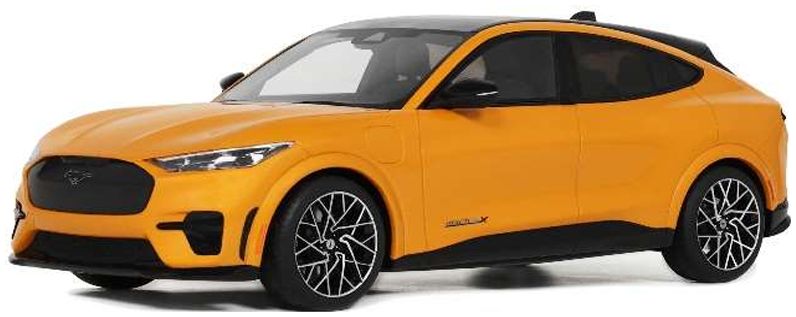 Ford Mustang MACH-E GT Performance Cyber Orange 2021 1:18 Otto Mobile Model