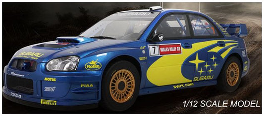 Available To Order – Subaru Impreza (S9) WRC Blue P. Solberg Wales Rallye 2003 1:12 Otto Mobile Club Model (OTT G092)