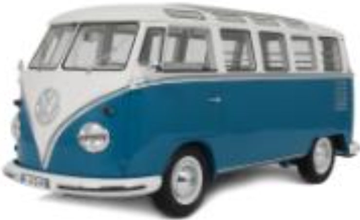 VW Combi T1 Samba Bus Regatta Blue 1962 1:12 Otto Mobile Model