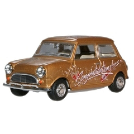 THIS ITEM IS AVAILABLE TO ORDER FROM OUR SUPPLIER - 1:43 OXFORD DIECAST OX43MIN018 CONGRATULATIONS MINI CAR