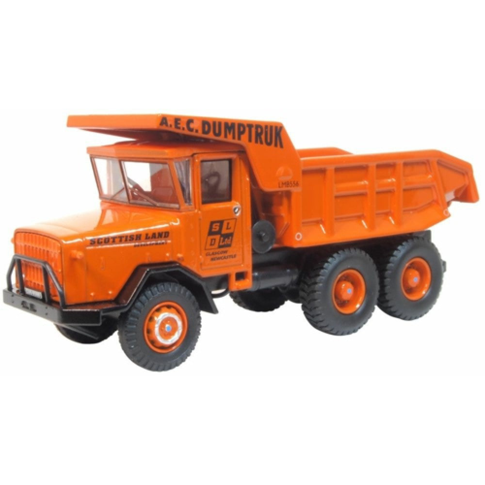 Available to Order – Aec 690 Dump Truck Scottish Land Development 1:76 Oxford Diecast Model (OX76ACD004)