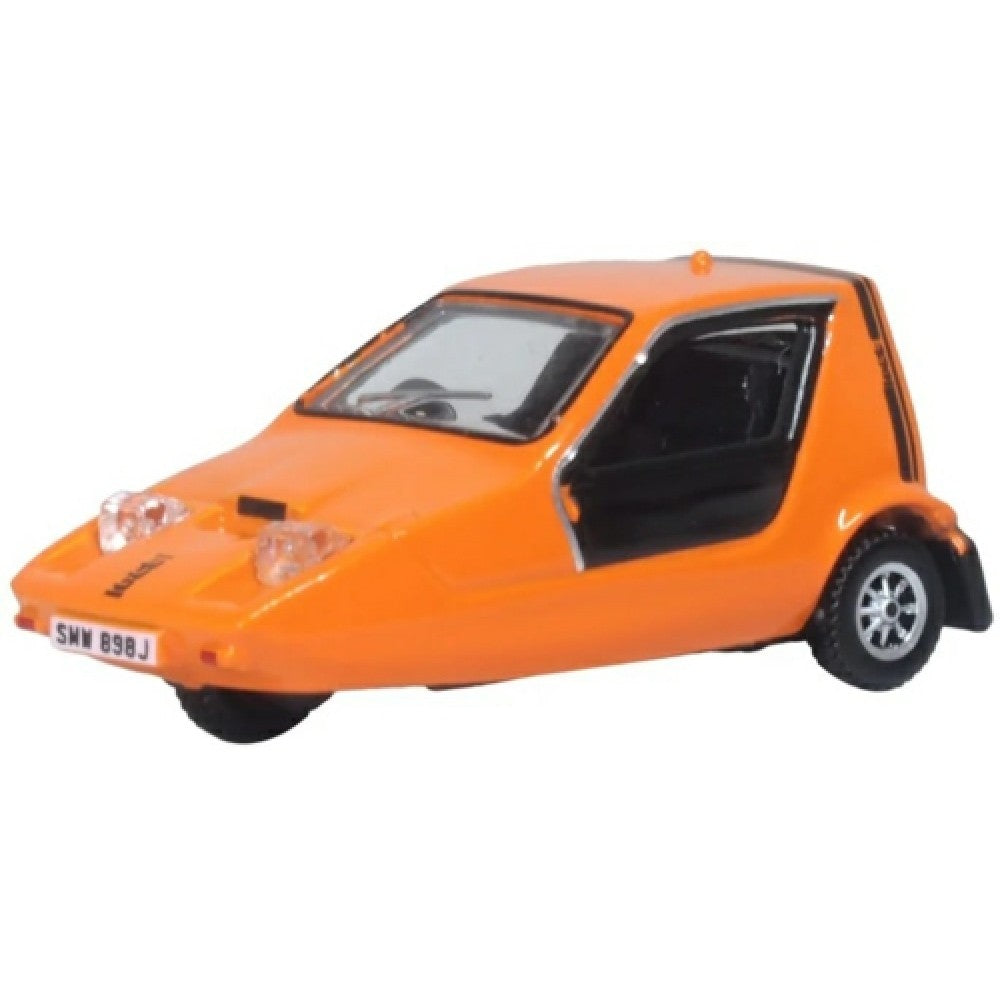Available to Order – Bond Bug Orange 1:76 Oxford Diecast Model (OX76BUG001)