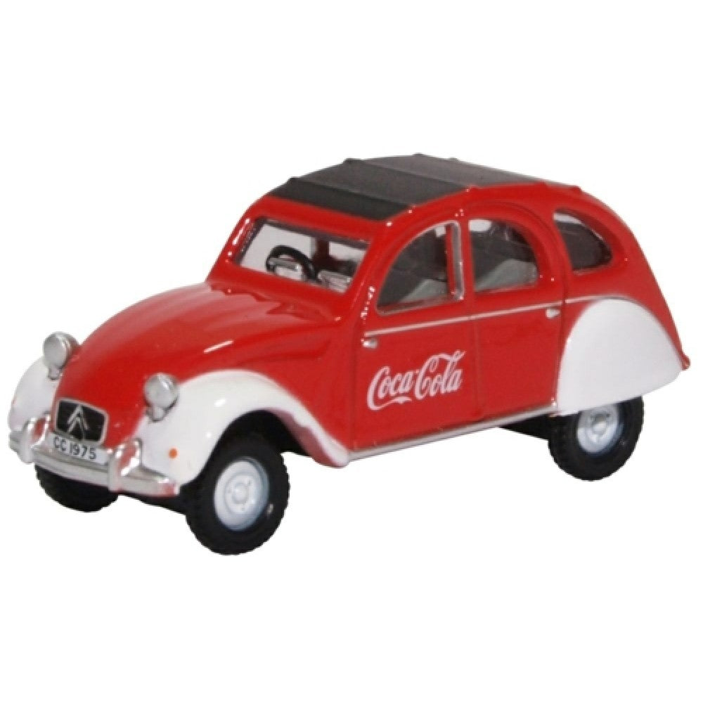 Available to Order – Citroen 2cv Coca Cola 1:76 Oxford Diecast Model (OX76CT007CC)