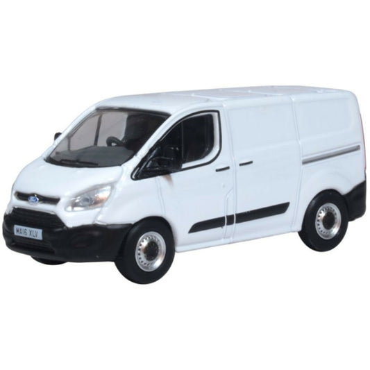 Available to Order – Ford Transit Custom White 1:76 Oxford Diecast Model (OX76CUS002)