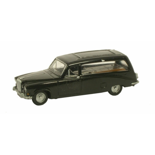 Ox76ds002 - 1:76 Daimler DS420 Hearse Black Oxford Diecast Model