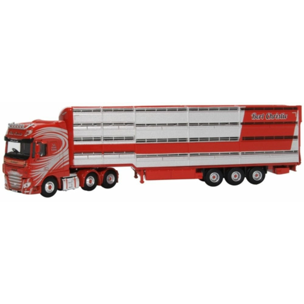 Available to Order – Daf Xf Euro 6 Houghton Parkhouse Livestock Transporter Bert Christie 1:76 Oxford Diecast Model (OX76DXF005)