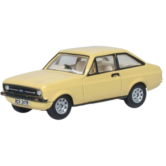 THIS ITEM IS AVAILABLE TO ORDER FROM OUR SUPPLIER - 1:76 OXFORD DIECAST FORD ESCORT MK2 SAHARA BEIGE