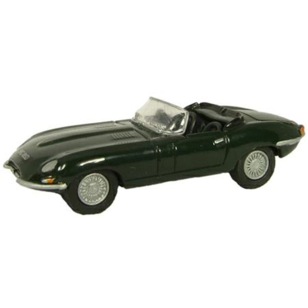 Available to Order – Jaguar E Type Racing Green 1:76 Oxford Diecast Model (OX76ETYP001)