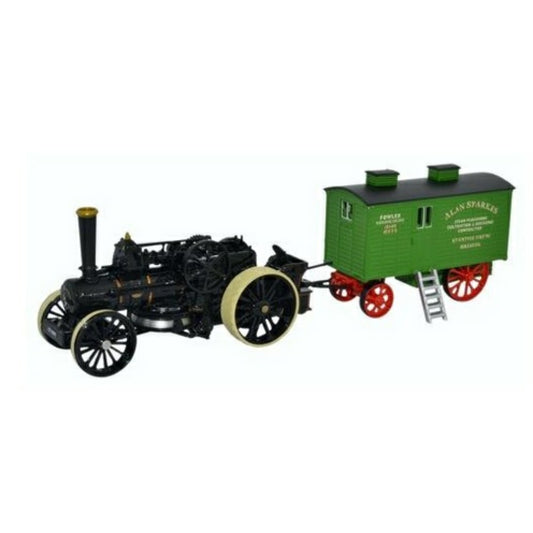 THIS ITEM IS AVAILABLE TO ORDER FROM OUR SUPPLIER - 1:76 OXFORD DIECAST OX76FBB002 FOWLER BB1 PLOUG ENGINE NO15222 BRISTOL ROVER PLUS LIVING WAGO-N-DORSET