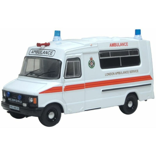 Available To Order – Ox76han002 - 1:76 Bedford Cf Hanlon Ambulance London Ambulance Service (ofah) OXFORD Model (OX76HAN002)