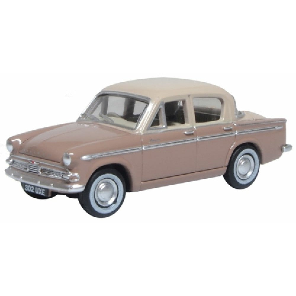Available to Order – Hillman Minx Series Iiia Caramel/regency Beige 1:76 Oxford Diecast Model (OX76HM001)
