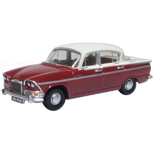 Available to Order – Humber Sceptre MK1 Pippin Red/pearl Grey 1:76 Oxford Diecast Model (OX76HS002)