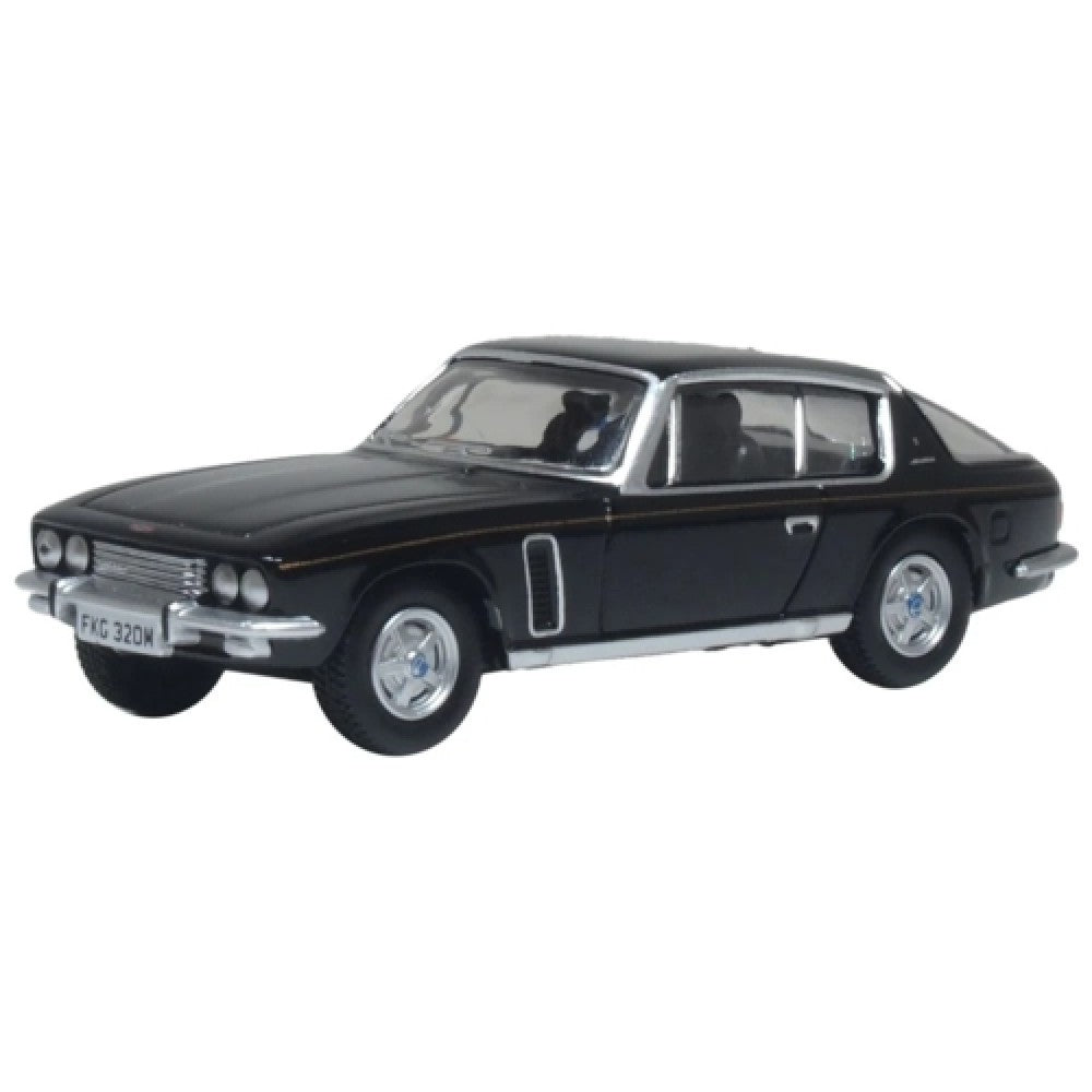 Available to Order – Jensen Interceptor MK III Black 1:76 Oxford Diecast Model (OX76JI010)