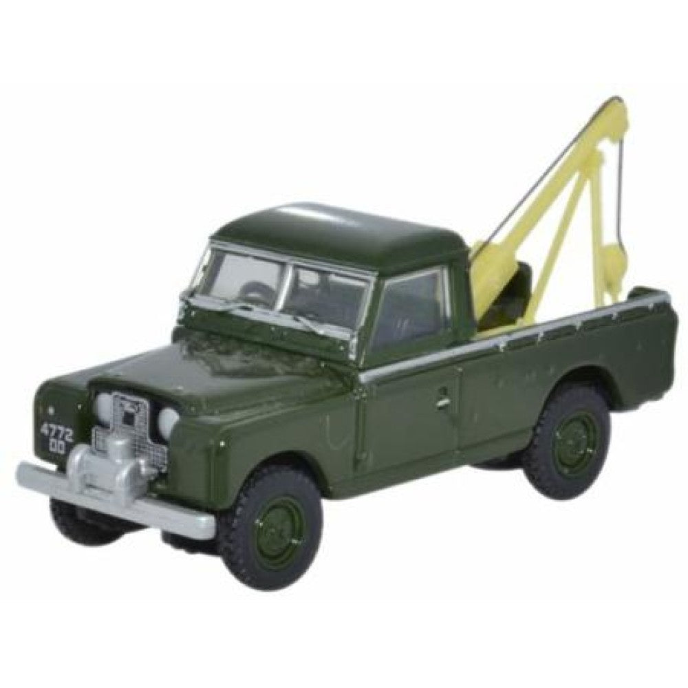 Available to Order – Land Rover Series Ii Tow Truck Bronze Green 1:76 Oxford Diecast Model (OX76LAN2009)