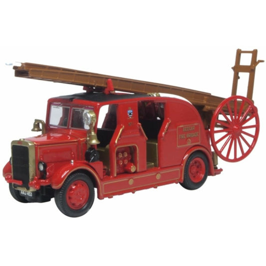 Available to Order – Leyland Cub FK7 Redcar Fire Brigade 1:76 Oxford Diecast Model (OX76LC004)