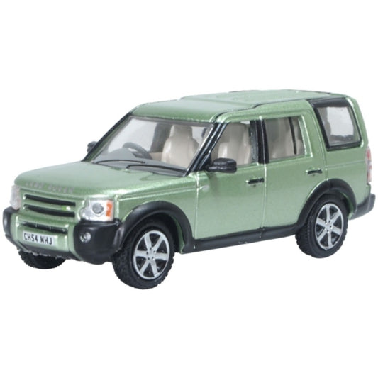 Available to Order – Land Rover Discovery 3 Vienna Green 1:76 Oxford Diecast Model (OX76LRD009)