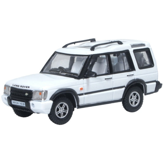 Available to Order – Land Rover Discovery 2 Chawton White 1:76 Oxford Diecast Model (OX76LRD2004)