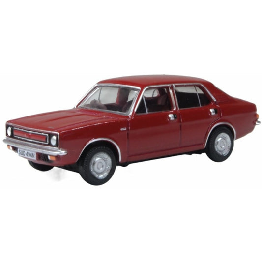 Available to Order – Morris Marina Damask Red 1:76 Oxford Diecast Model (OX76MAR007)