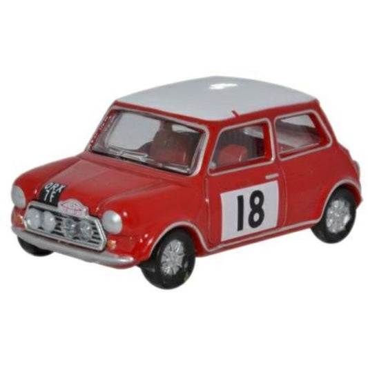 Ox76mcs001 - 1:76 Mini Cooper S Mkii 1968 Monte Carlo Rally Oxford Diecast Model